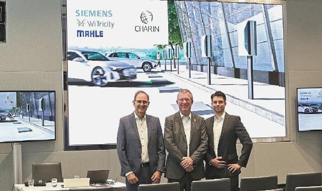 Siemens, Kablosuz Elektrikli Araç Şarj Alanında Bir Adım Daha Atıyor