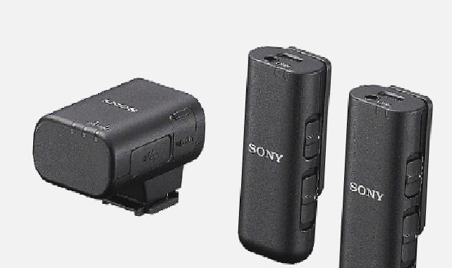 Sony Yeni Kablosuz Mikrofonları ile Ekosistemini Genişletiyor