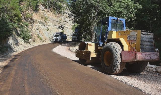 Taşatan grup yolu asfaltlandı