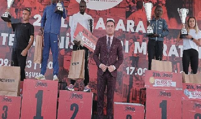 Uluslararası Vestel Manisa Yarı Maratonu heyecanı sona erdi