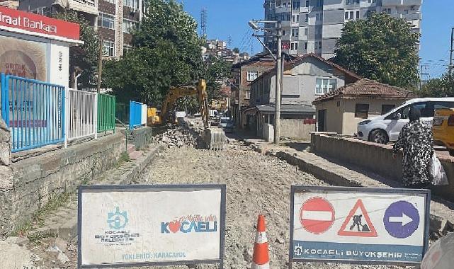 Yenidoğan Derince Caddesi’nin Çehresi Değişiyor