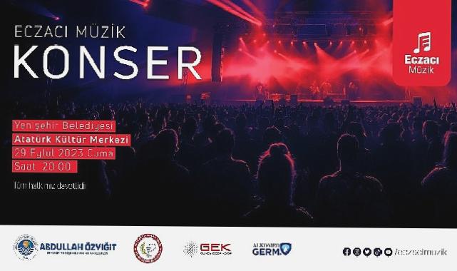 Yenişehir Belediyesi Eczacı Müzik konserine Ev Sahipliği Yapıyor