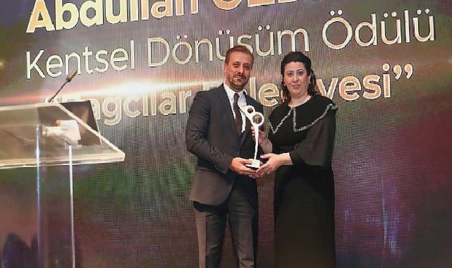 Abdullah Özdemir “Kentsel Dönüşüm” Alanında Ödüle Layık görüldü