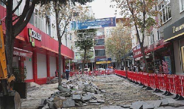 Bağcılar Çarşı Caddesi Modern Görünümüne Kavuşuyor