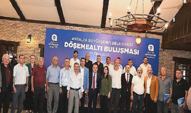 Başkan Böcek Döşemealtı’nda