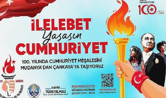 Başkan Hayri Türkyılmaz, Mütareke’den Cumhuriyet’e 100. Yıl için Yürüyecek