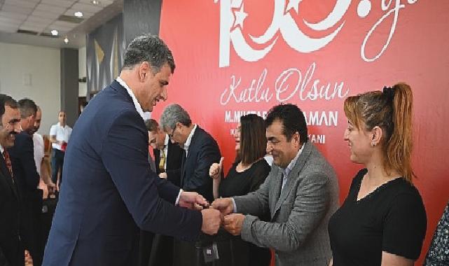 Başkan Kocaman’ın okul müdürleriyle 100 yıl buluşması