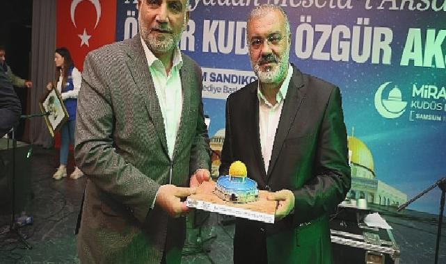 Başkan Sandıkçı: “Kudüs özgür değilse, dünya tutsaktır”