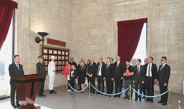 Borusanlılar’dan Cumhuriyetin 100. yılında Anıtkabir’e anlamlı ziyaret