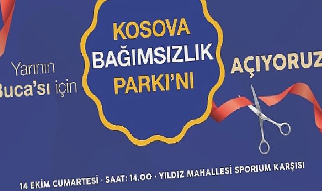 Buca’da Kosova Bağımsızlık Parkı Açılıyor