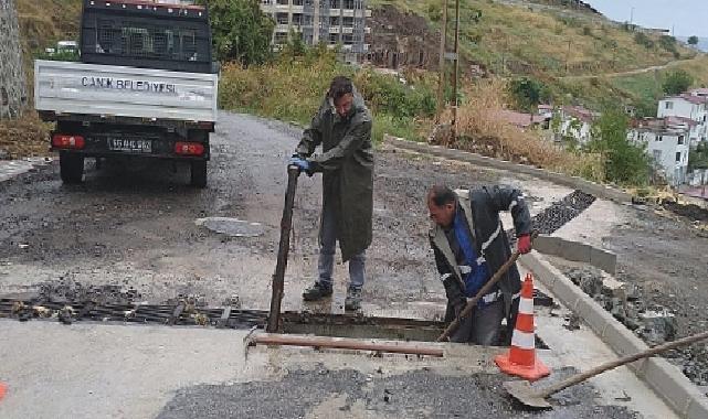 Canik’te Ekipler Alarma Geçti