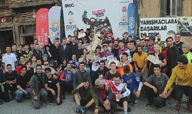 Dağ Bisikleti Downhill Cup Gölcük’te Büyük Heyecana Sahne Oldu