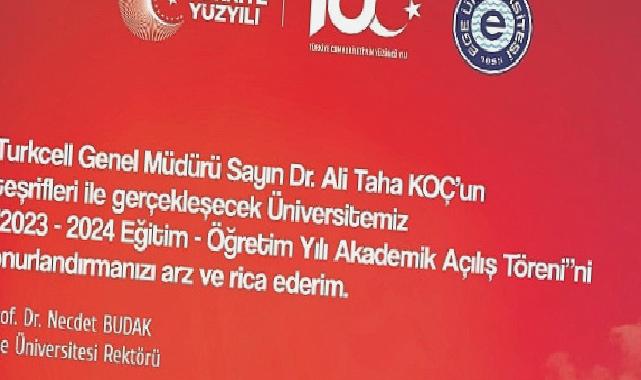 Ege Üniversitesi Akademik Yıl Açılış Töreni