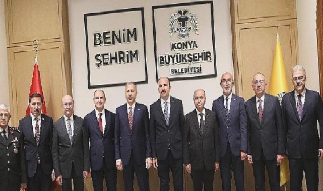 İçişleri Bakanı Yerlikaya Başkan Altay’ı Ziyaret Etti