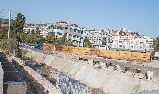 İzmir Büyükşehir Çiğli trafiğini rahatlatacak köprüde sona doğru