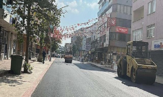 Körfez Adnan Kahveci Caddesi ve Atatürk Bulvarı Asfaltlanıyor