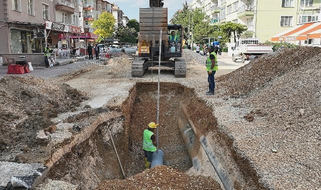 KOSKİ’den Malas Caddesi’nde 2.300 metre Su Kanalizasyon Şebeke Islahı