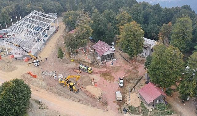 Kuzuyayla’daki Sosyal Alanlarda Hummalı Çalışma