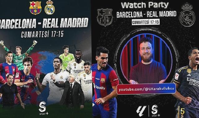 LaLiga’da Sezonun İlk El Clasico Mücadelesi S Sport Plus’ta!