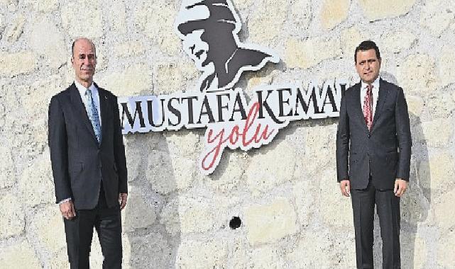 “Mustafa Kemal Yolu” filli boya’nın destekleri ile gelibolu’nun yeni rotası oldu