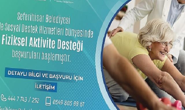 Seferihisar Belediyesi’nden Fiziksel Aktivite Desteği