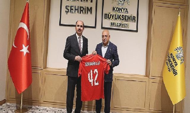 TFF Başkanı Büyükekşi Başkan Altay’ı Ziyaret Etti