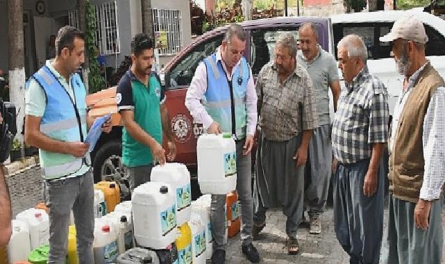 Yenişehir Belediyesi organik solucan gübresi dağıtımını sürdürüyor