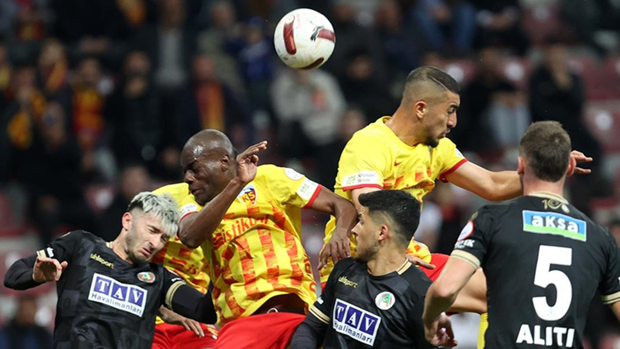 Kayserispor ve Adana Demirspor maçı için hazırlıklarını devam ettirdi