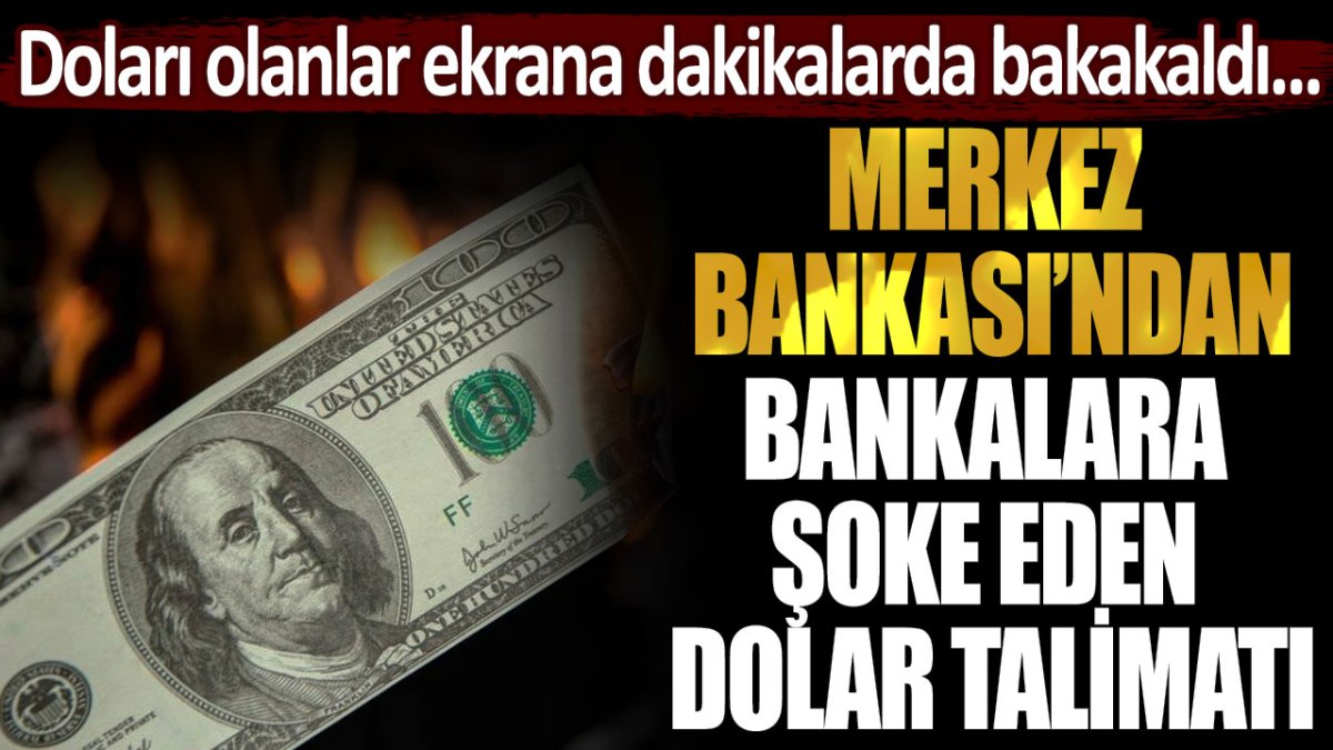 Dolar Sahipleri Merkez Bankası’nın Bankalara Verdiği Şoke Edici Talimat Karşısında Ekrana Kitlendi.