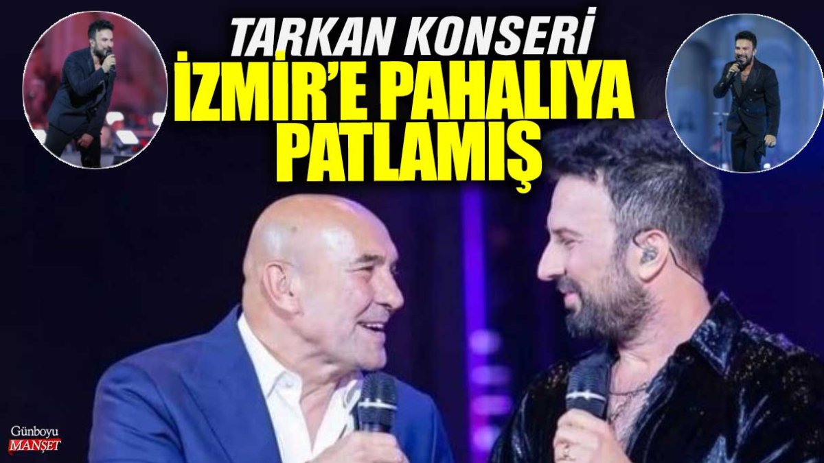 Tarkan’ın İzmir konseri büyük bir maliyetle gerçekleşti