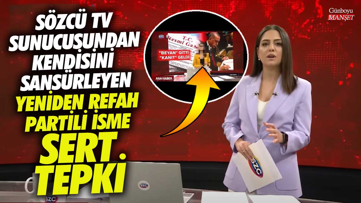 Sözcü TV sunucusu Damla Doğan, kendisini sansürleyen Yeniden Refah Partili Yusuf Aktaş’a karşı sert bir tepki gösterdi.