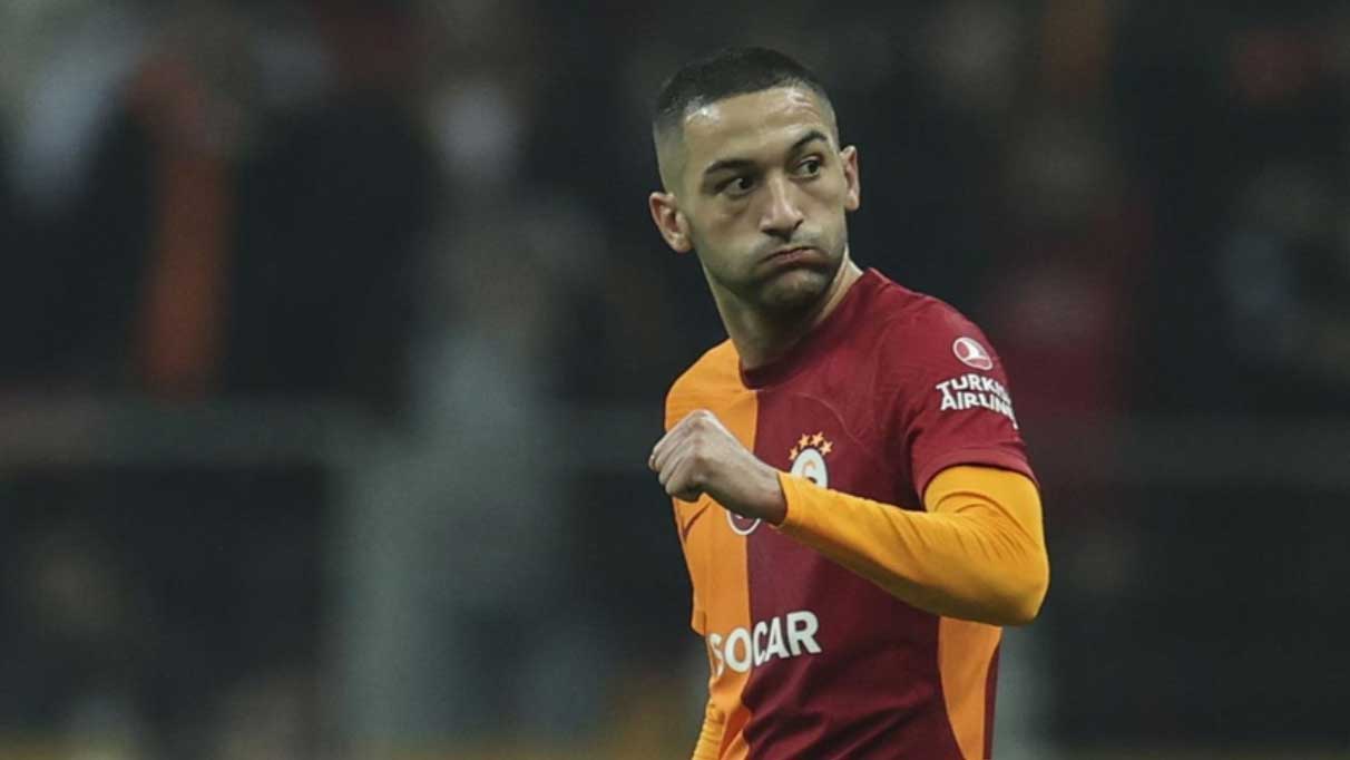 Galatasaraylı Ziyech, Şampiyonlar Ligi’nde haftanın en iyi 11’ine seçildi.