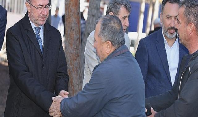 Başkan Pekyatırmacı anadolu teknik sanayi camii’nde vatandaşlarla buluştu