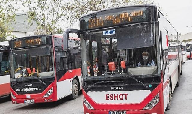 Bayraklı TOKİ bölgesine 4 hatta toplam 21 otobüs hizmet veriyor