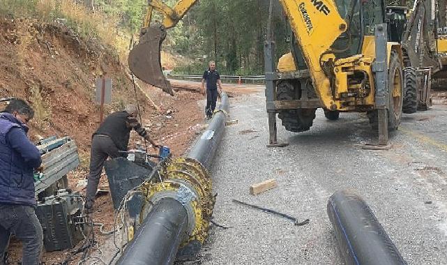 Büyükşehir, Marmaris Bozburun İçme Suyu Projesinde İlk Kazmayı Vurdu