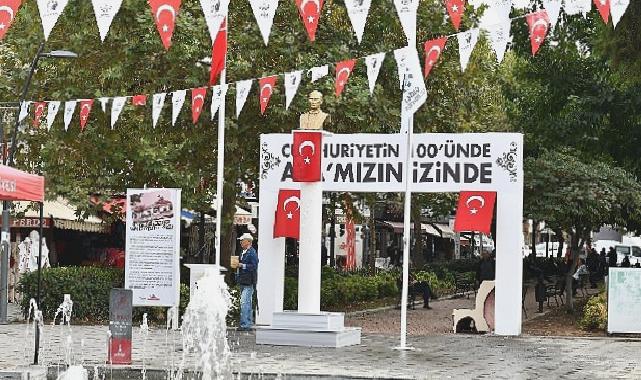 Çiğli Belediyesi “Devrim İçin 1935” Anıtını İlk Yerine Taşındı