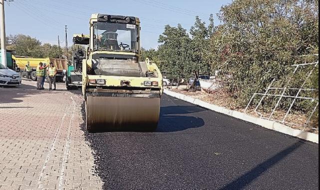 Demre Kekova grup yolu  sıcak asfaltla kaplanıyor