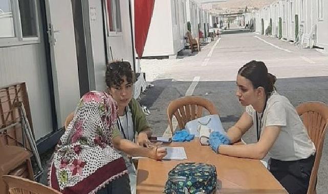 Deü malatya’da depremzedeleri yalnız bırakmıyor