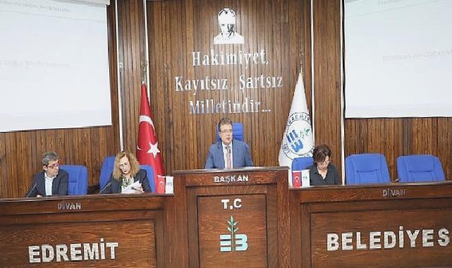 Edremit Belediye Meclisi Kasım ayı toplantısı yapıldı