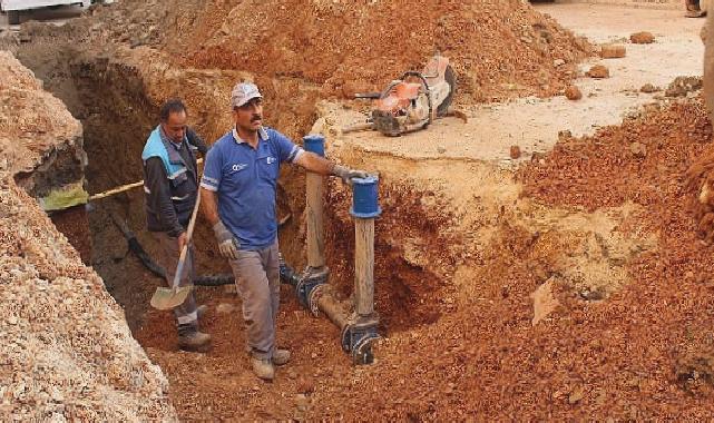 Elmalı’da 50 yıllık içme suyu hattı değiştiriliyor