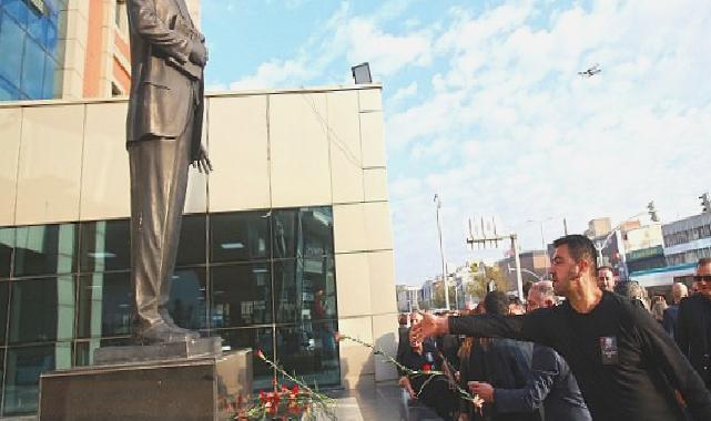 Karabağlar’dan Ata’ya saygı duruşu