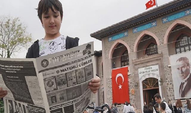 Keçiören Belediyesi’nden Atatürk’ü Ölümsüzleştiren Özel Gazete Baskısı