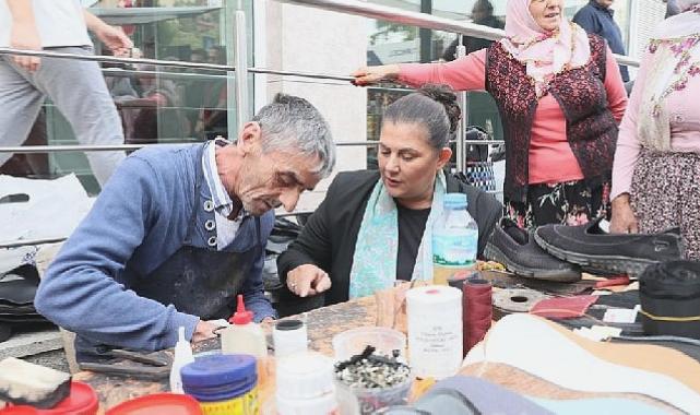 Köşklü vatandaşlar ve esnaf Çerçioğlu’na yoğun ilgi gösterdi 