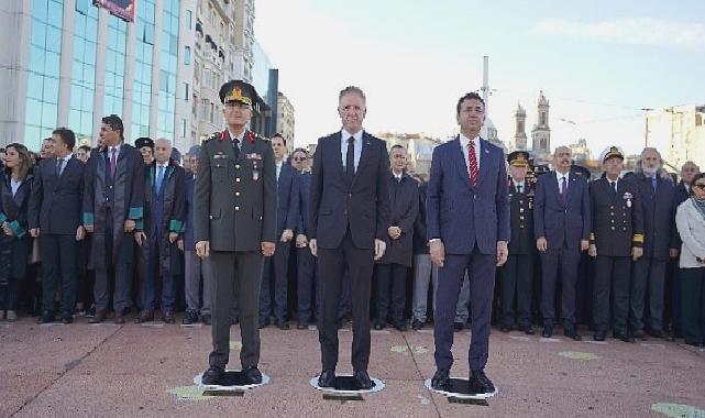 Ulu Önder Mustafa Kemal Atatürk, Taksim’de anıldı