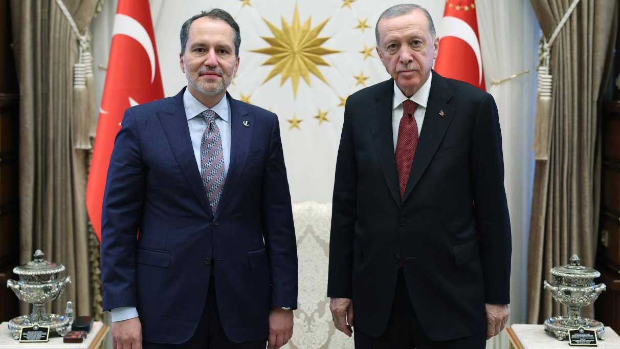 Erdoğan, Ankara’da sürpriz bir şekilde Fatih Erbakan’la görüşecek!