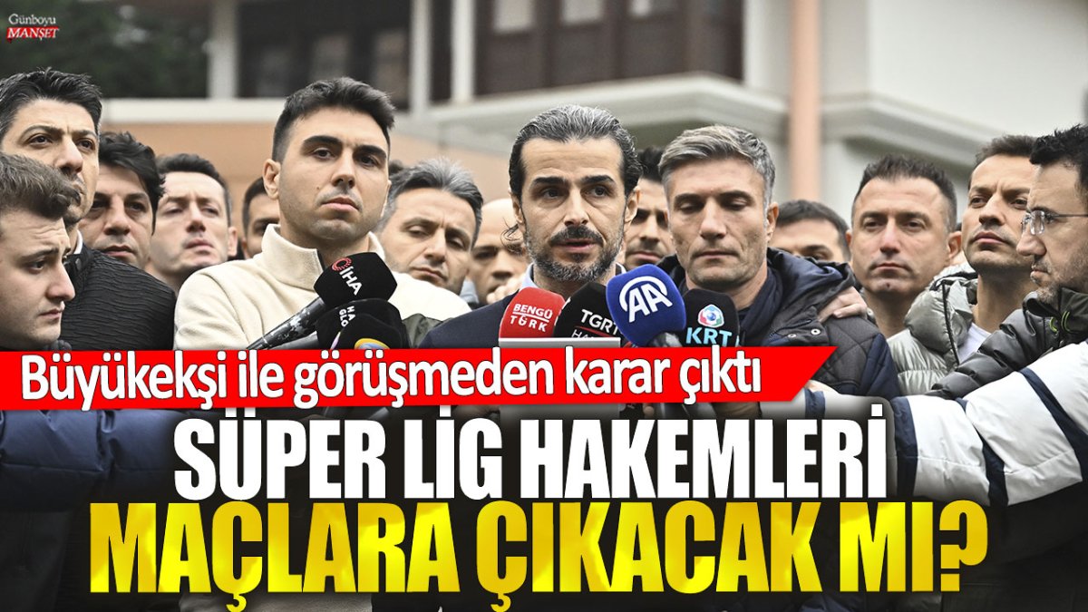 Süper Lig ekipleri maçlara çıkmaya hazır mı? Büyükekşi ile görüşülmeden karar verildi