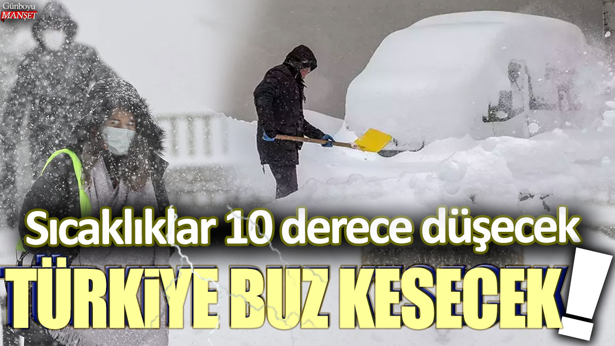 Türkiye’de Soğuk Hava Alarmı! Meteoroloji’den 10 Derece Birden Düşen Sıcaklık Uyarısı!