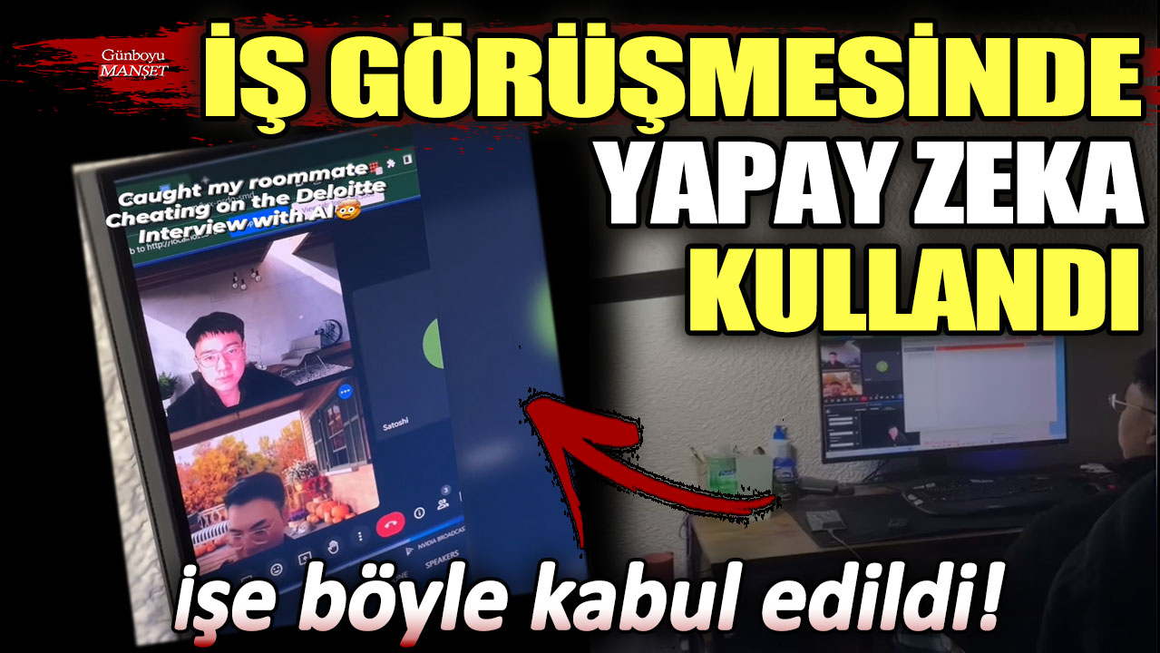 İş görüşmesinde yapay zeka kullanan aday, işe alındı!