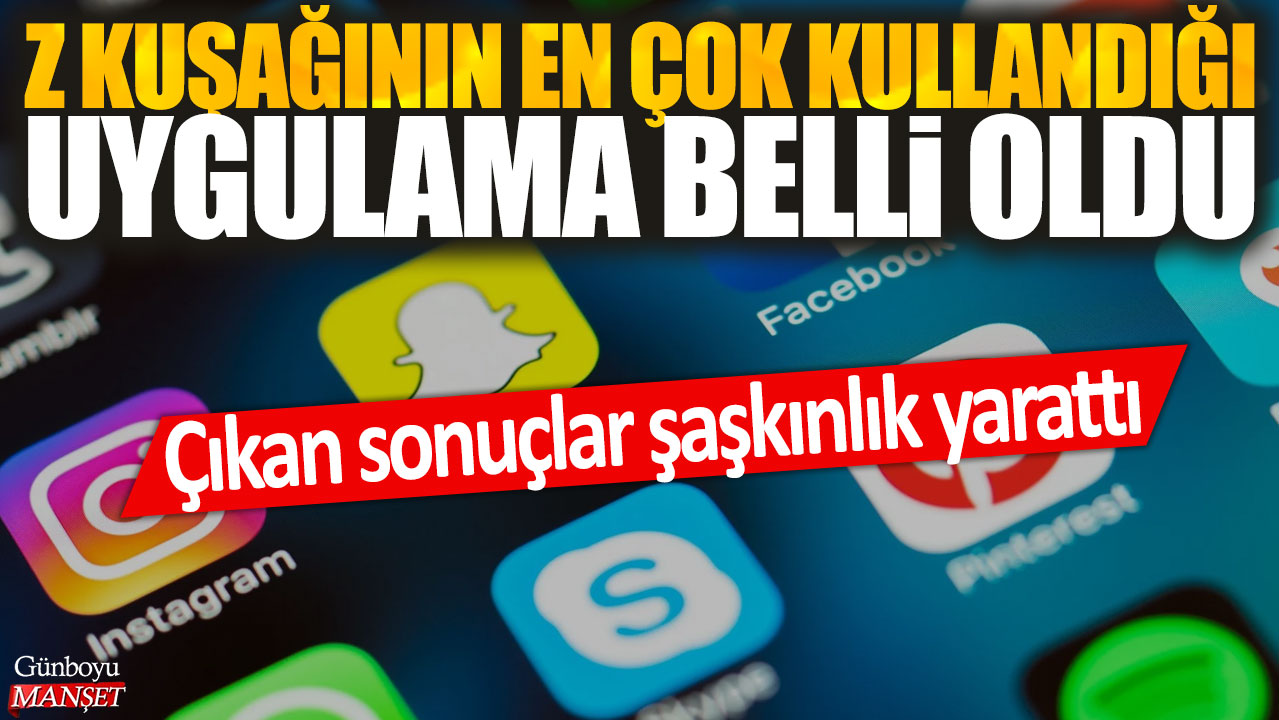 Z kuşağının favori uygulaması belirlendi, sonuçlar şaşırttı