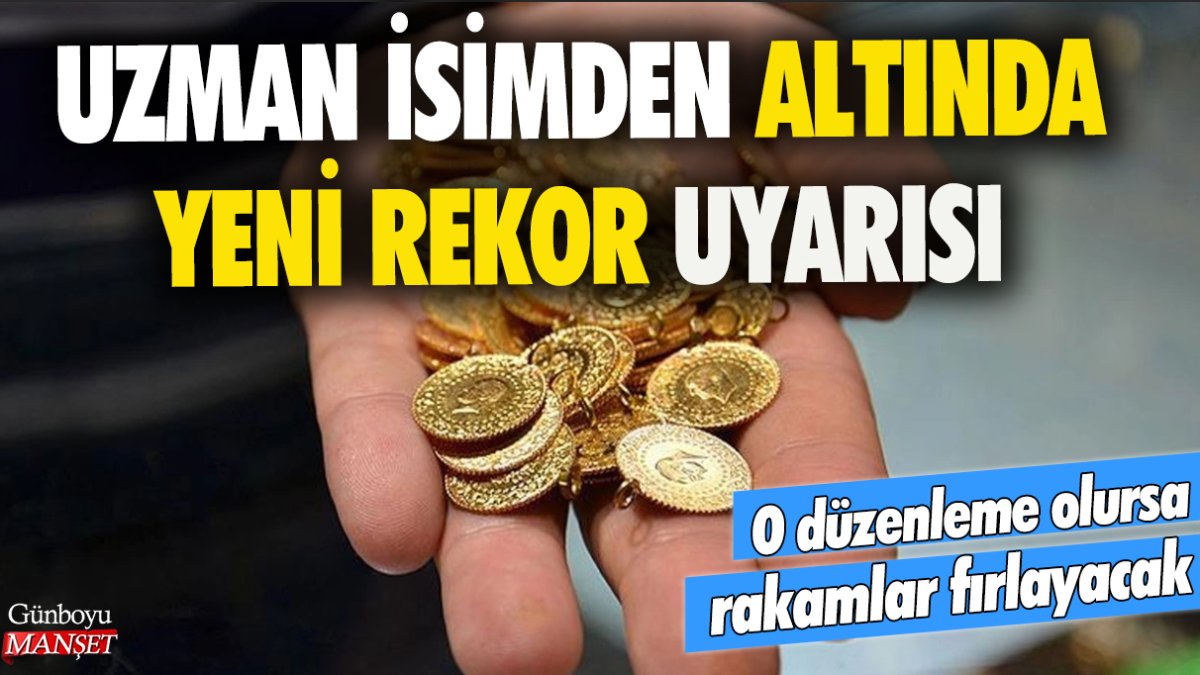 Uzman, yeni düzenleme sonrası rekor rakamların fırlayacağı konusunda uyarıda bulundu.